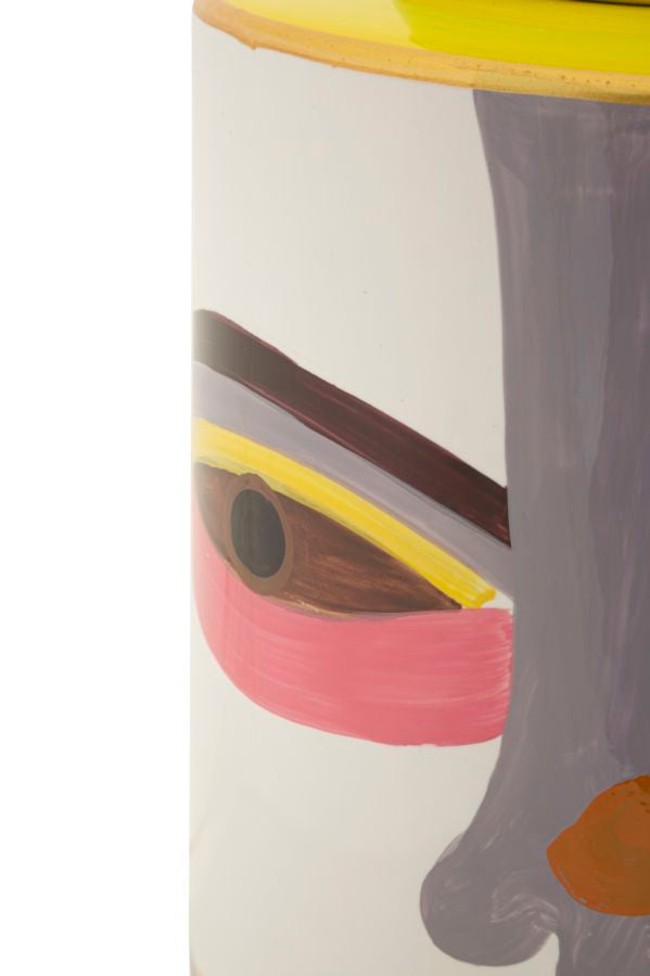 Blumenvase Piccassy Bunt 33 cm Ø19 cm – Dekovase