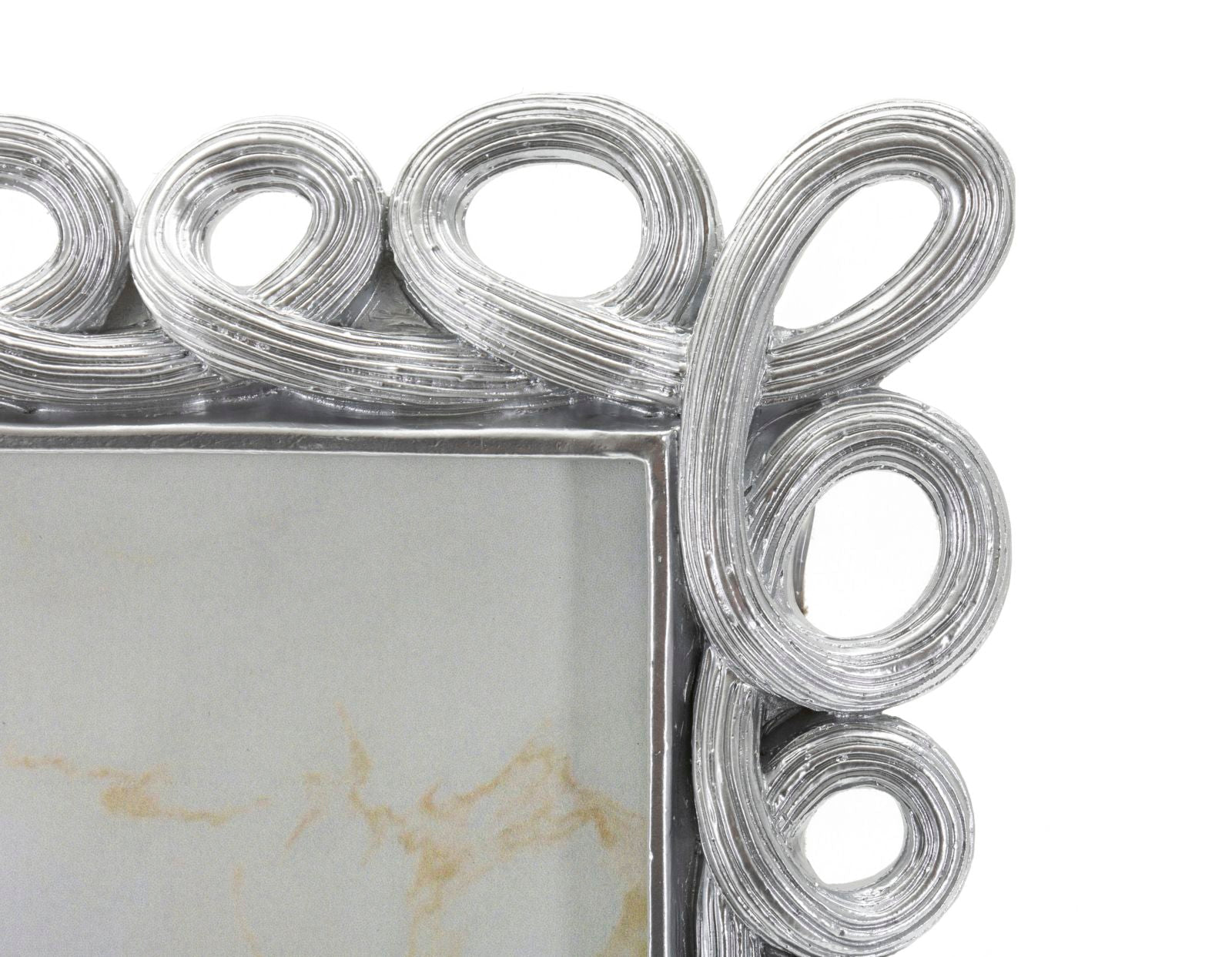 Bilderrahmen Ringe Silber Klein – Fotorahmen Deko