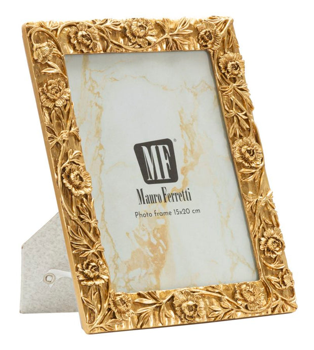 Bilderrahmen Mohn Gold Klein – Fotorahmen Deko