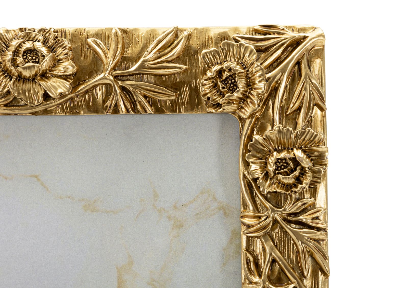 Bilderrahmen Mohn Gold Klein – Fotorahmen Deko