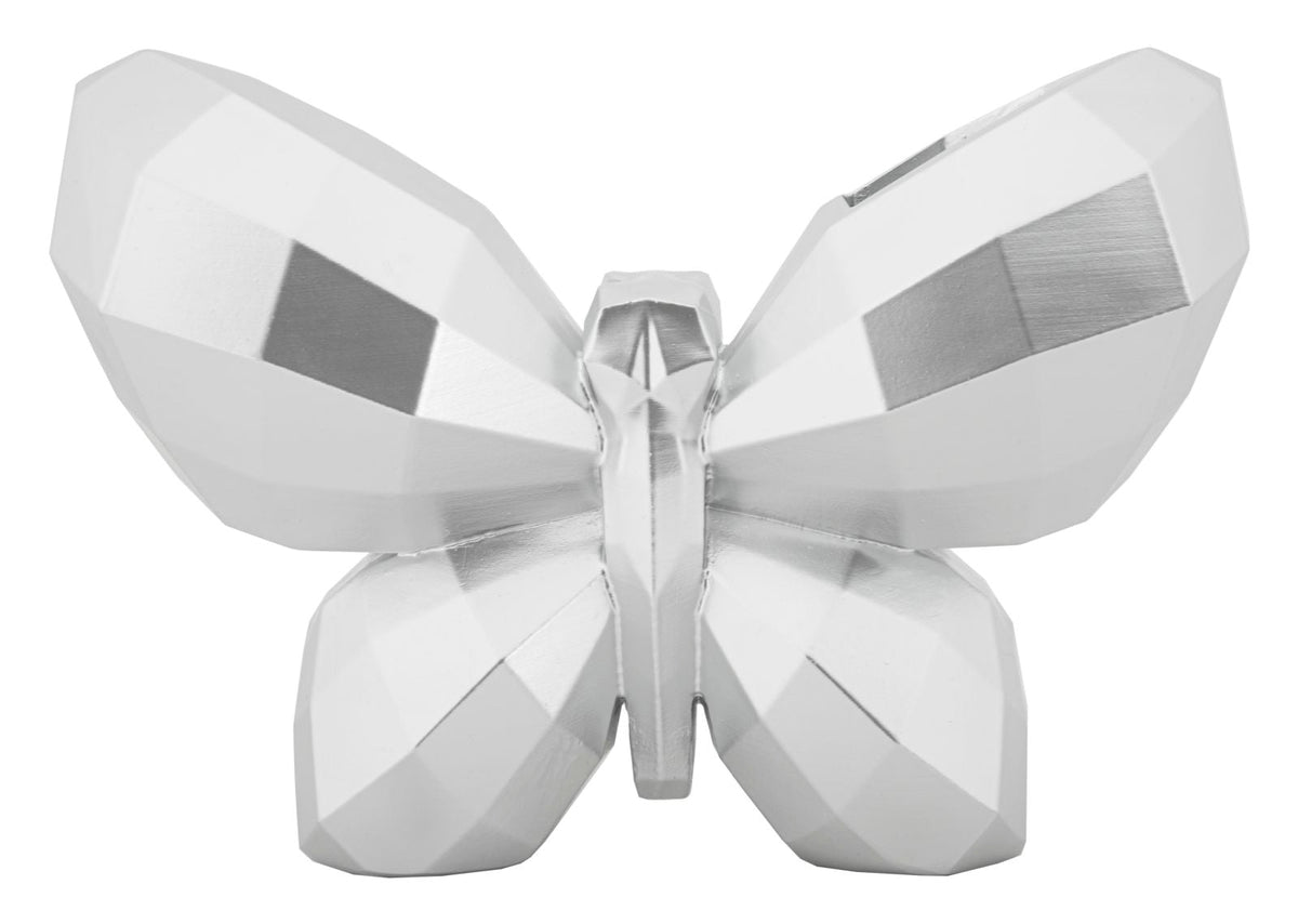 Vase Schmetterling Silber – Blumenvase Deko
