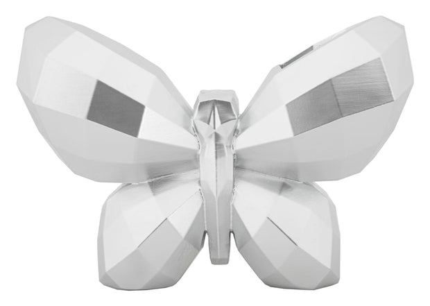 Vase Schmetterling Silber – Blumenvase Deko