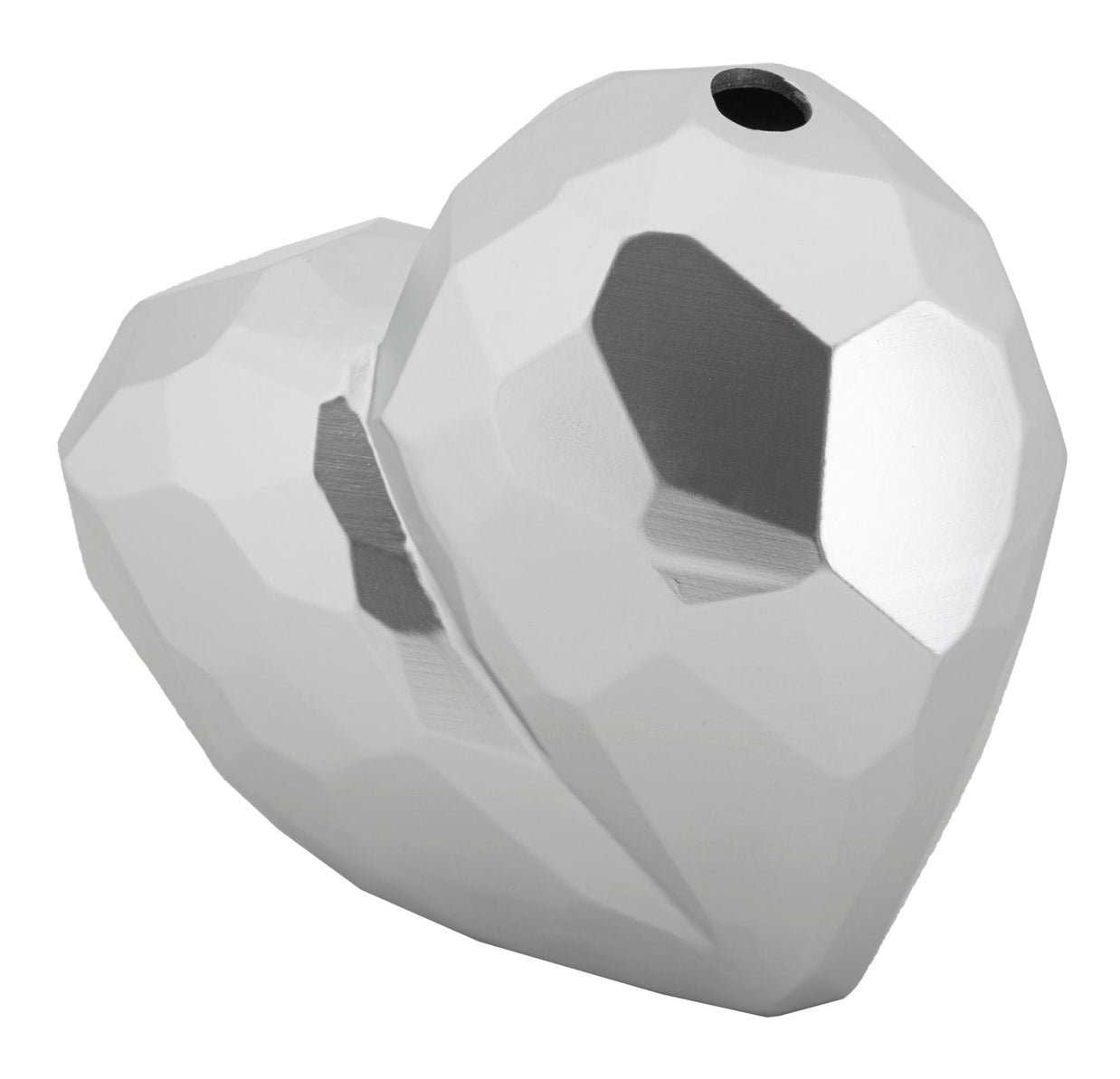 Vase Herz Silber – Blumenvase Deko