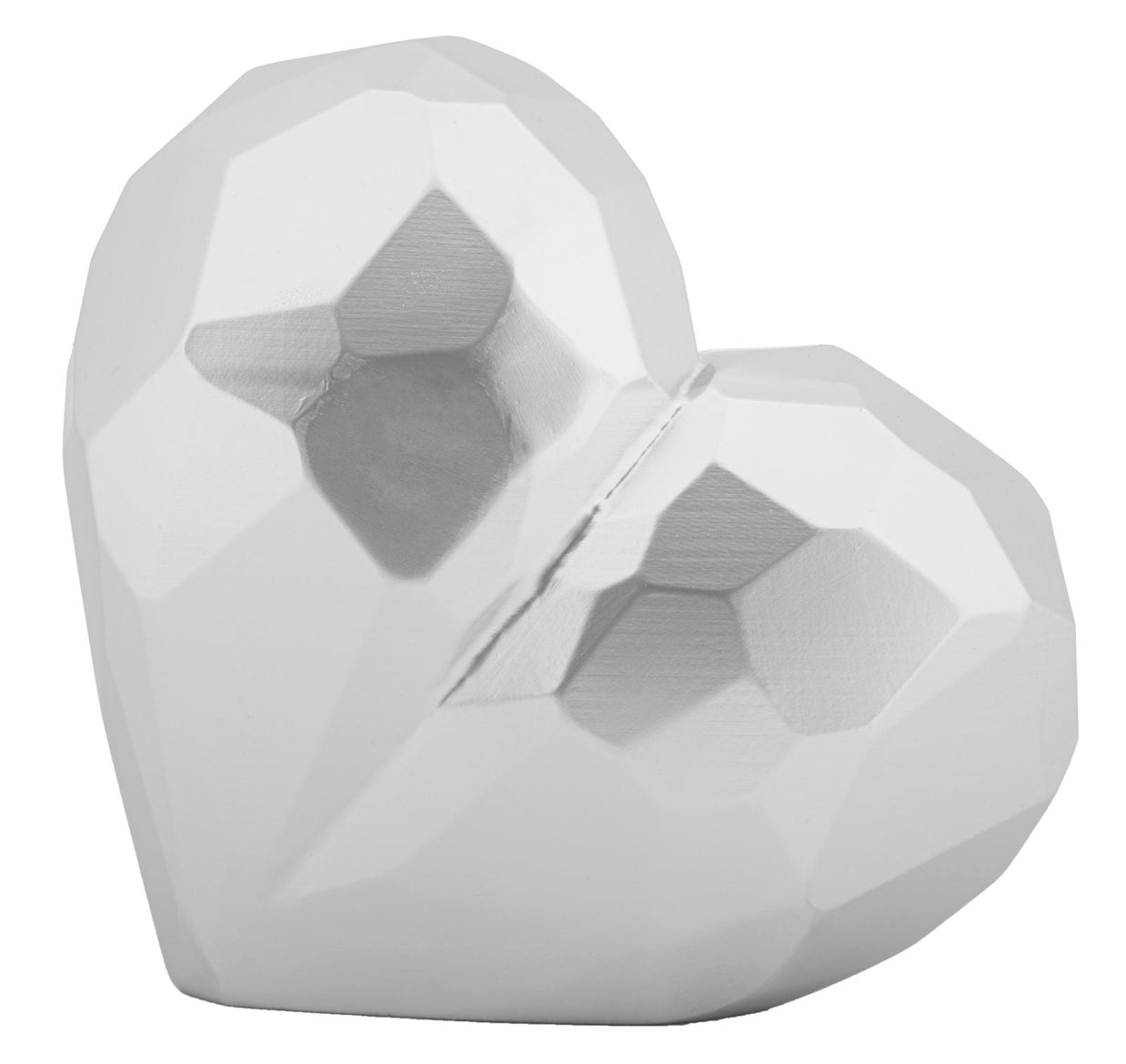 Vase Herz Silber – Blumenvase Deko