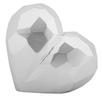 Vase Herz Silber – Blumenvase Deko