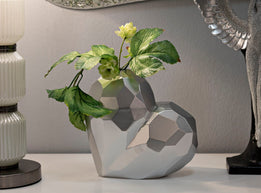 Vase Herz Silber – Blumenvase Deko