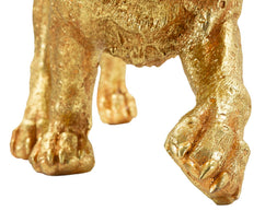 Dekofigur Leopard Gold – Tierfigur