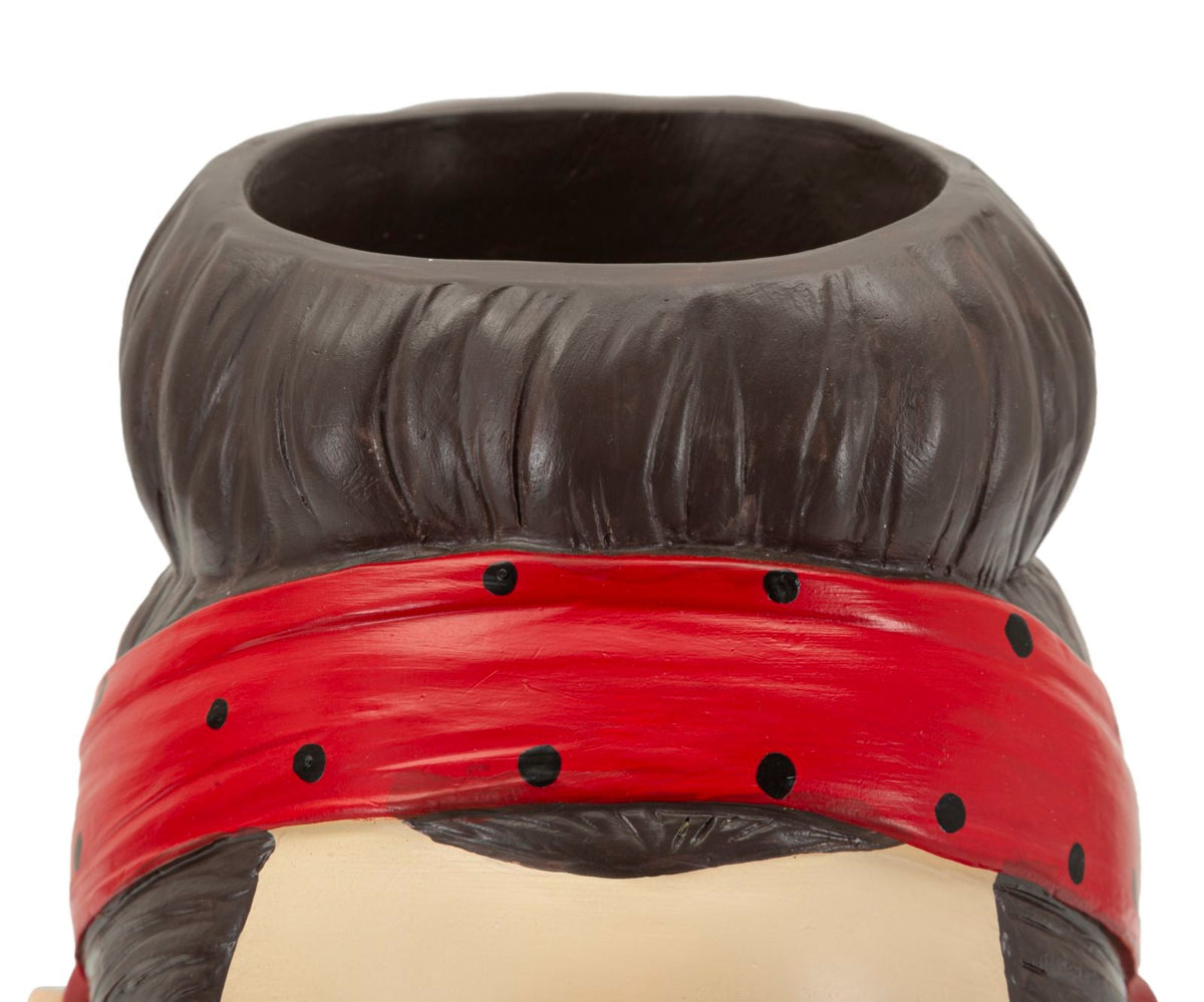 Dekofigur Hollywood Frau Bunt 27 cm – Skulptur Deko