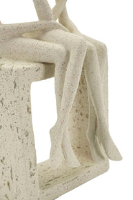 Stons Paar Creme – Skulptur Deko