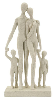 Stons Familie Creme – Skulptur Deko