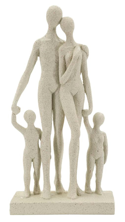 Stons Familie Creme – Skulptur Deko