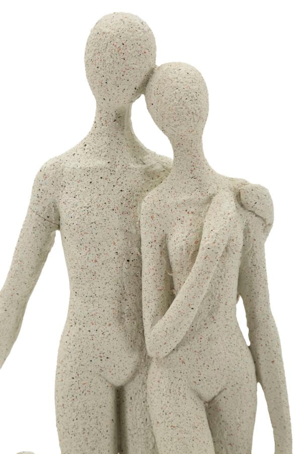 Stons Familie Creme – Skulptur Deko