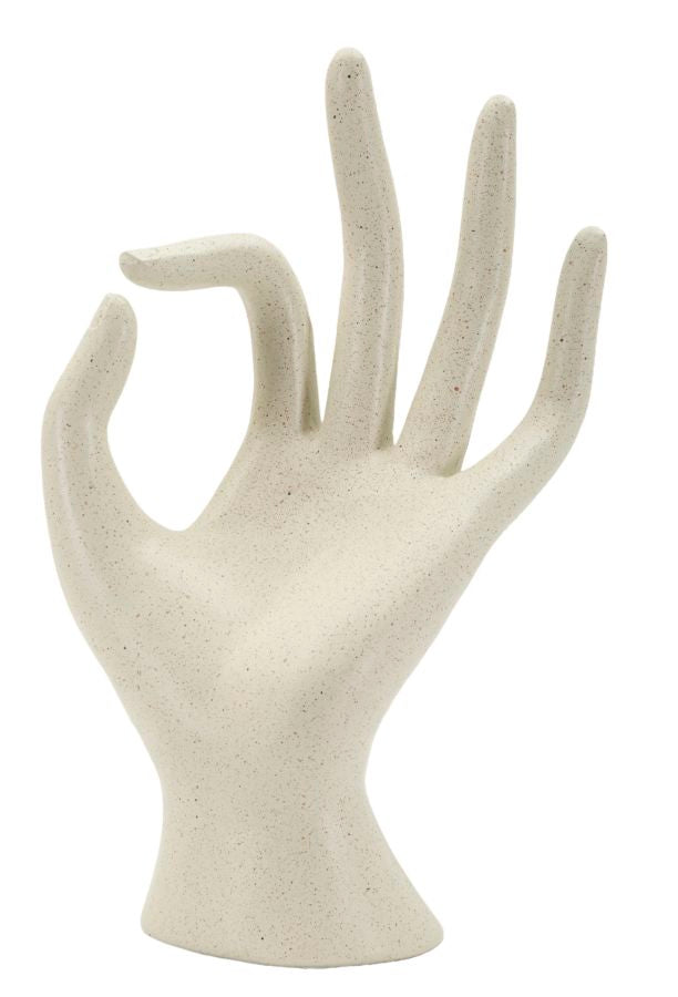 Dekofigur Hand OK – Skulptur Deko