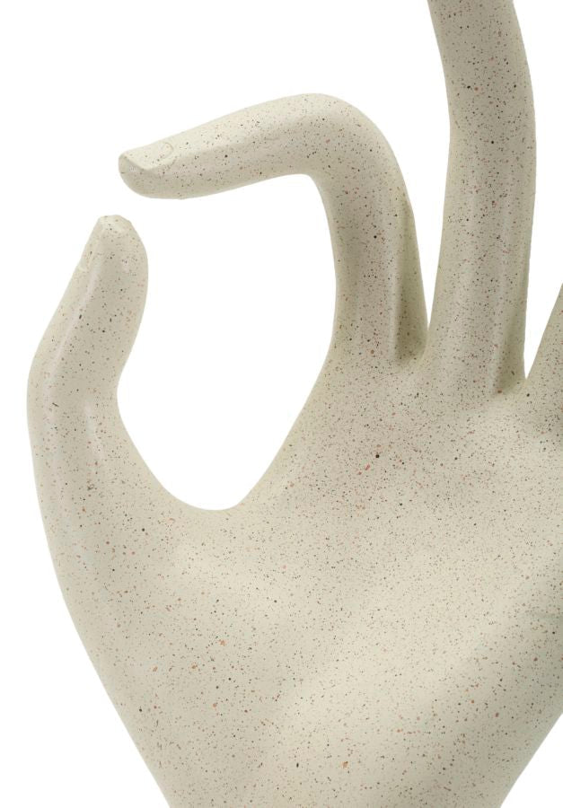 Dekofigur Hand OK – Skulptur Deko