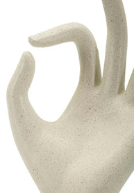 Dekofigur Hand OK – Skulptur Deko