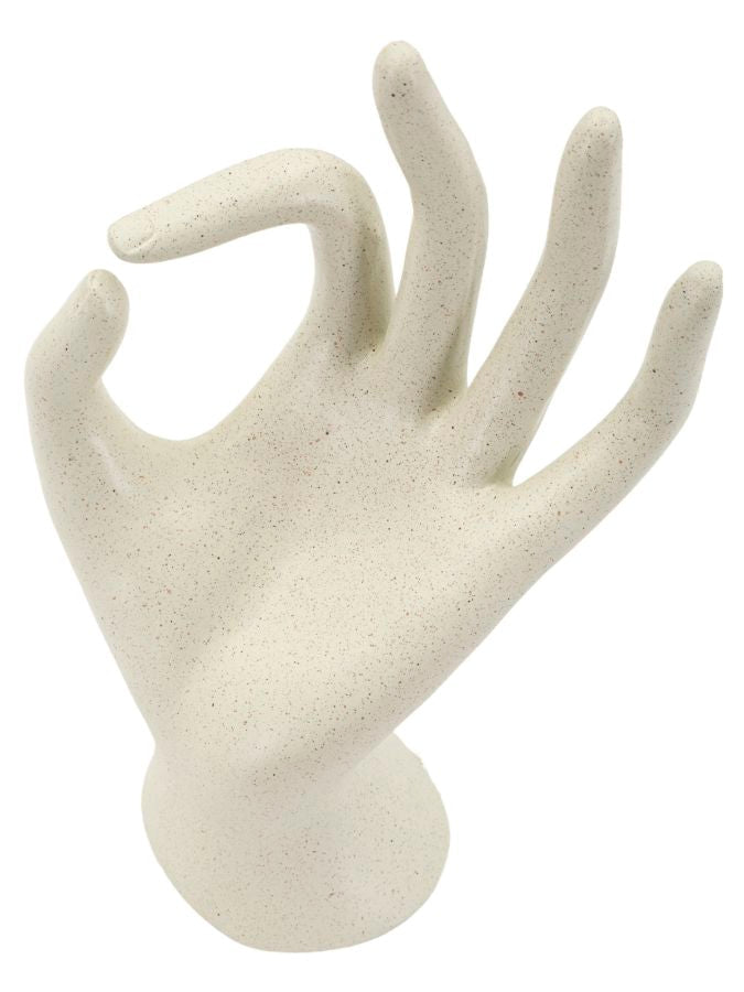 Dekofigur Hand OK – Skulptur Deko
