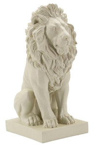 Stons Löwe Creme – Skulptur Deko