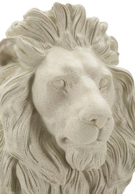 Stons Löwe Creme – Skulptur Deko