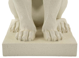Stons Löwe Creme – Skulptur Deko