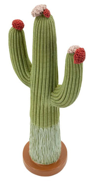 Dekofigur Kaktus Bunt 45 cm – Skulptur Deko