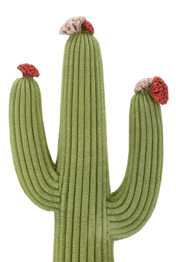 Dekofigur Kaktus Bunt 45 cm – Skulptur Deko