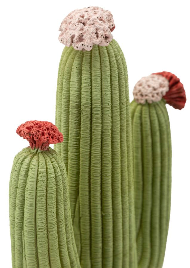 Dekofigur Kaktus Bunt 45 cm – Skulptur Deko