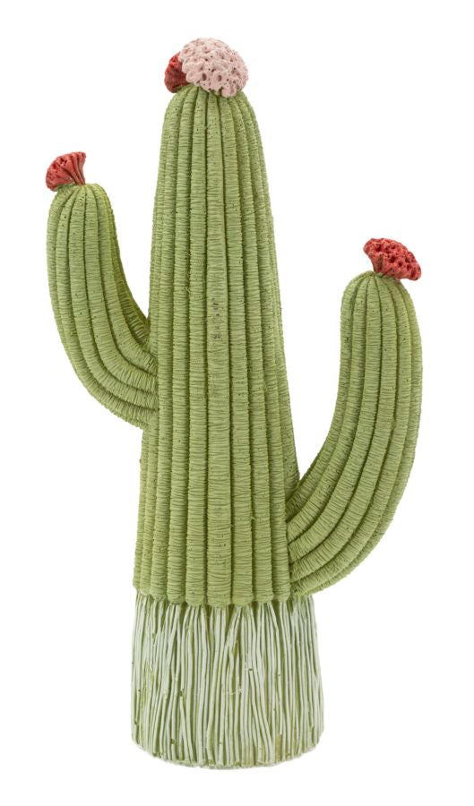 Dekofigur Kaktus Bunt 25 cm – Skulptur Deko
