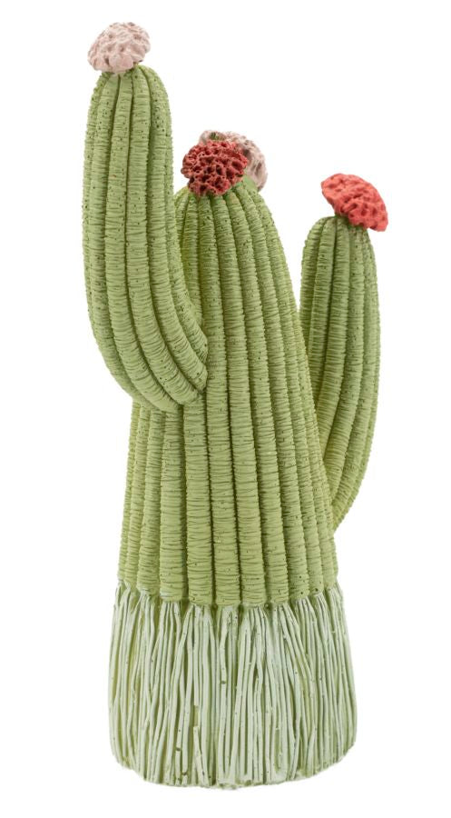Dekofigur Kaktus Bunt 20,5 cm – Skulptur Deko