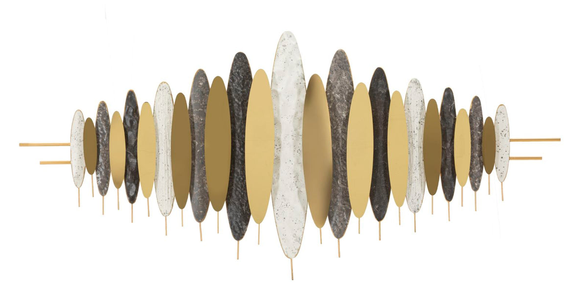 Wandpaneel Abstrakt Oligram Bunt – Wanddeko