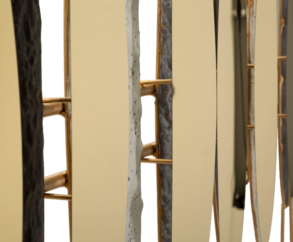 Wandpaneel Abstrakt Oligram Bunt – Wanddeko