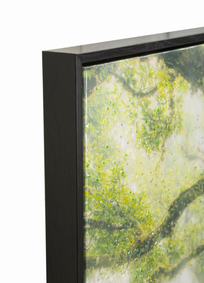 Wandbild Wald 60 cm – Leinwandbild Deko