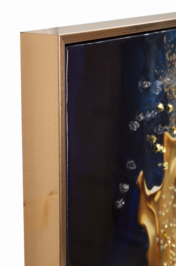Wandbild Galaxie 90 cm A – Leinwandbild Deko