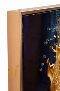 Wandbild Galaxie 90 cm A – Leinwandbild Deko