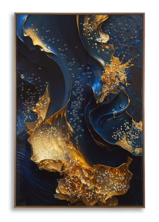 Wandbild Galaxie 90 cm B – Leinwandbild Deko