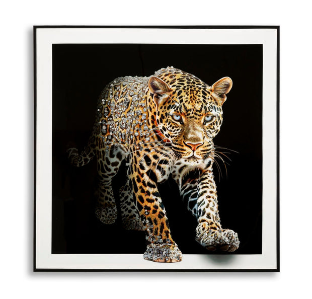 Wandbild Jaguar 82 cm A – Leinwandbild Deko
