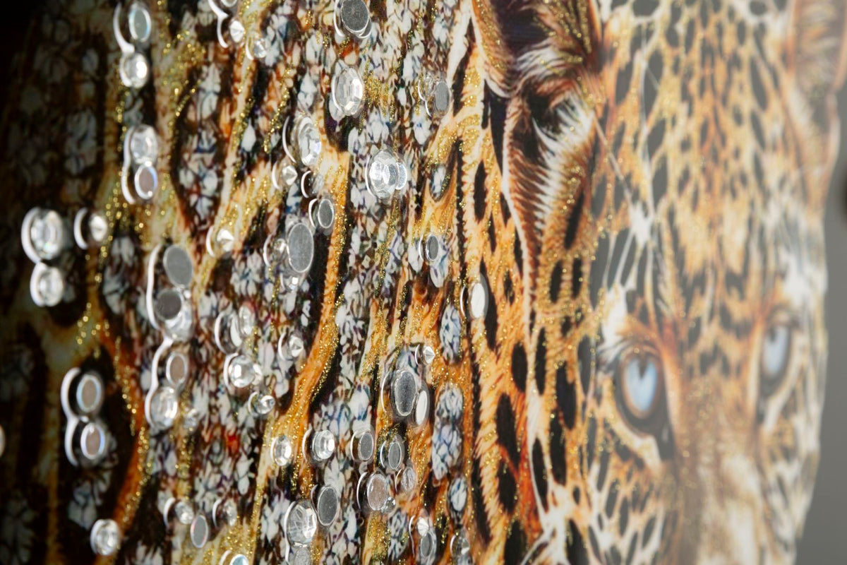 Wandbild Jaguar 82 cm A – Leinwandbild Deko