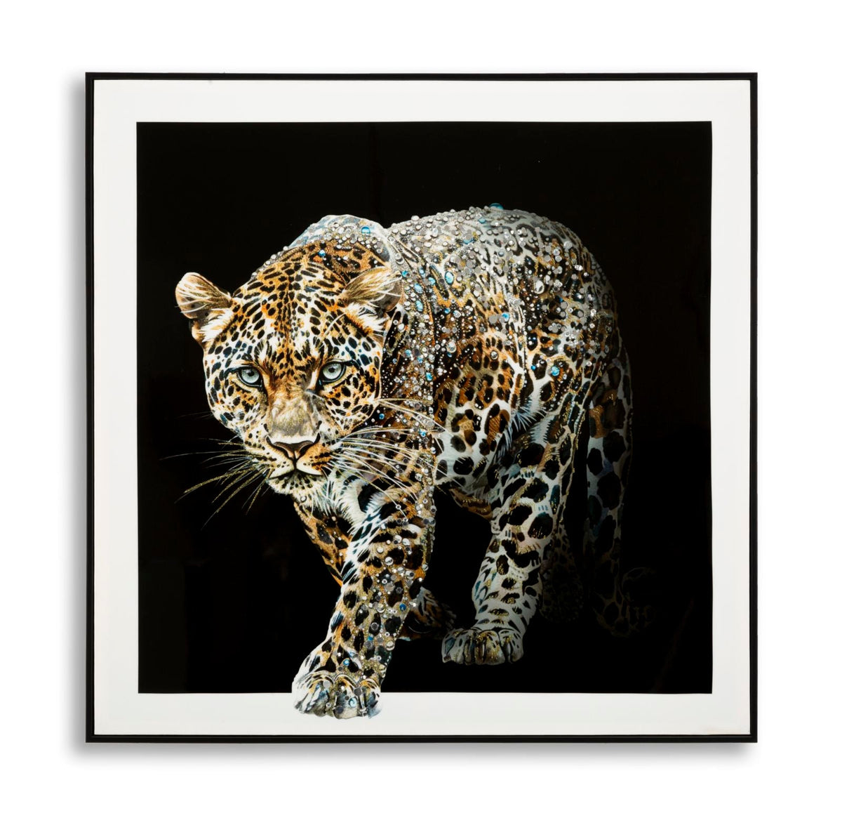 Wandbild Jaguar 82 cm B – Leinwandbild Deko