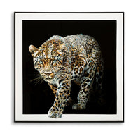 Wandbild Jaguar 82 cm B – Leinwandbild Deko