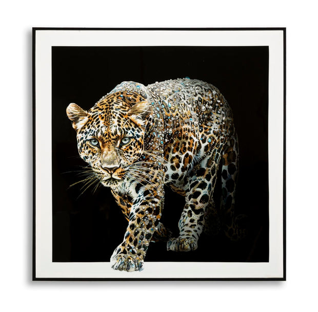 Wandbild Jaguar 82 cm B – Leinwandbild Deko