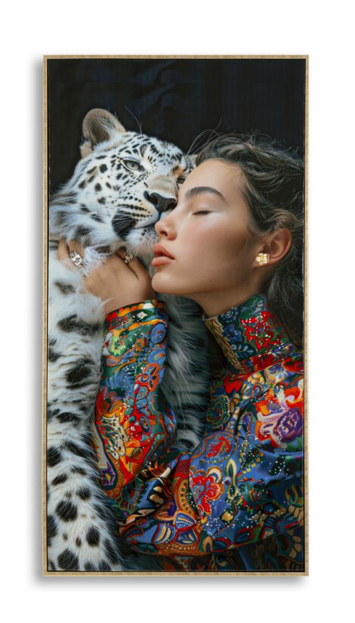 Wandbild Moira 102 cm A – Leinwandbild Deko