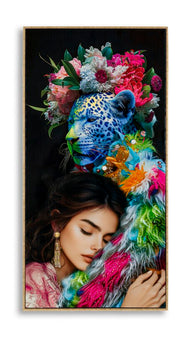 Wandbild Moira 102 cm B – Leinwandbild Deko