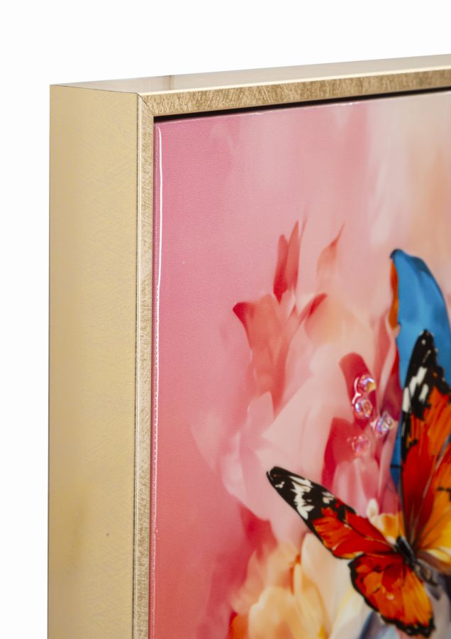 Wandbild Gemälde 92 cm A – Leinwandbild Deko