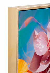 Wandbild Gemälde 92 cm B – Leinwandbild Deko