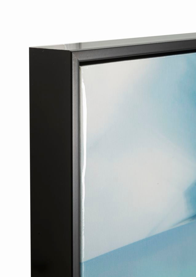 Wandbild Frau mit Hut 92 cm C – Leinwandbild Deko