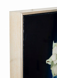 Wandbild Isabel Blumen 102 cm B – Leinwandbild Deko