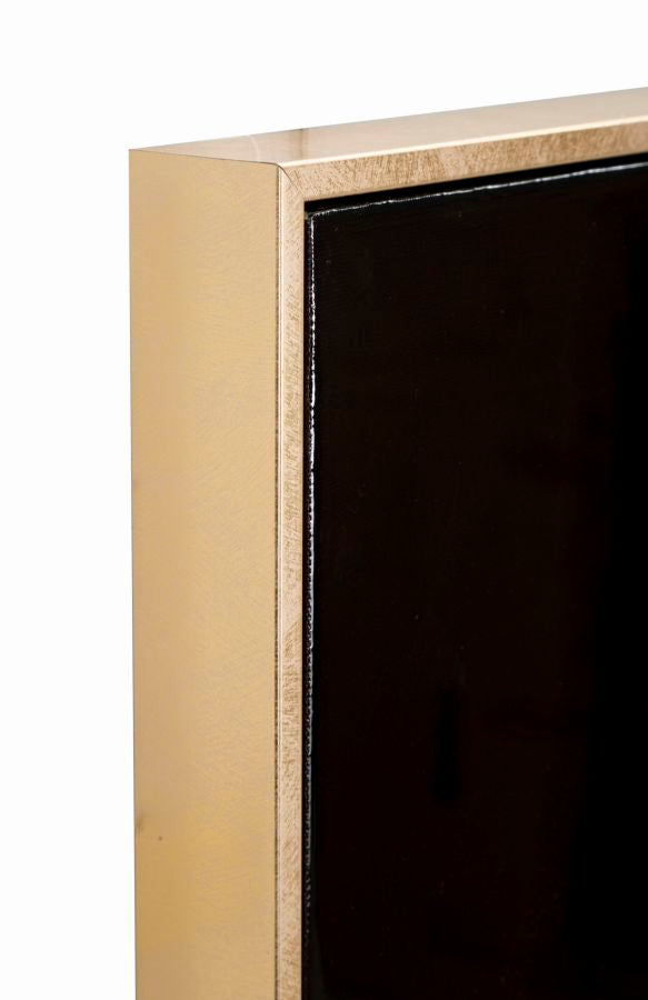 Wandbild Frau mit Hut 92 cm H – Leinwandbild Deko