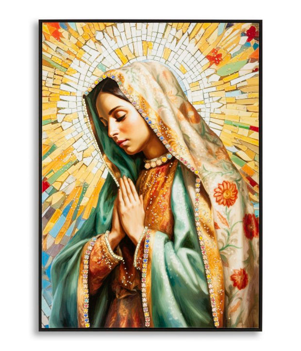Wandbild Madonna 102 cm – Leinwandbild Deko