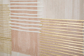 Wandbild Linien 60 cm – Leinwandbild Deko