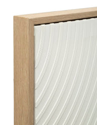 Wandbild Schlicht Linien 120 cm A – Leinwandbild Deko