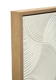 Wandbild Schlicht Linien 120 cm B – Leinwandbild Deko
